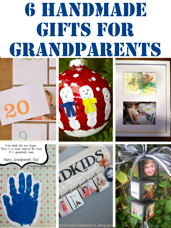Handmade Gifts for Grandparents