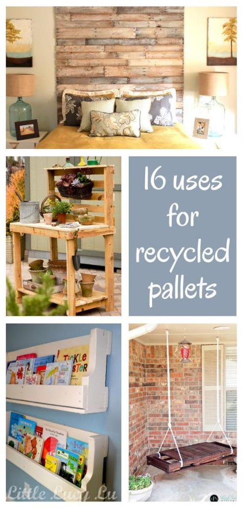 16 uses for recycled pallets