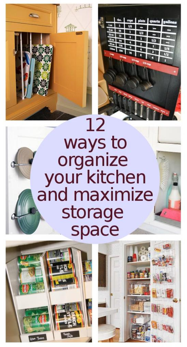 Organize your Kitchen to Maximize Storage