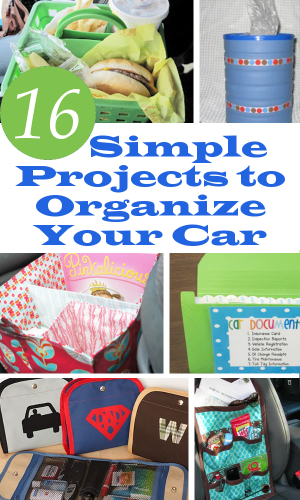 16 Projects to Organize Your Car