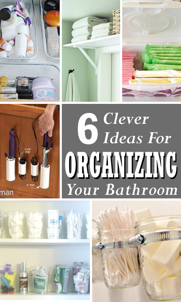 Organizing Tips for the Bathroom