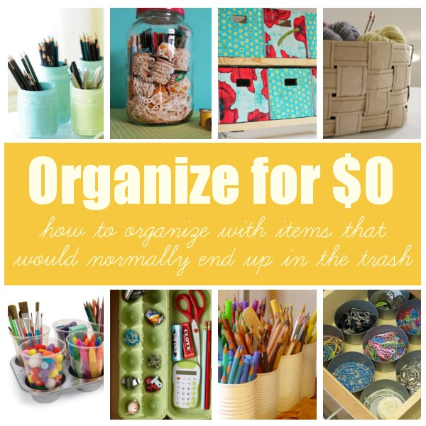 How to Organize for $0.00