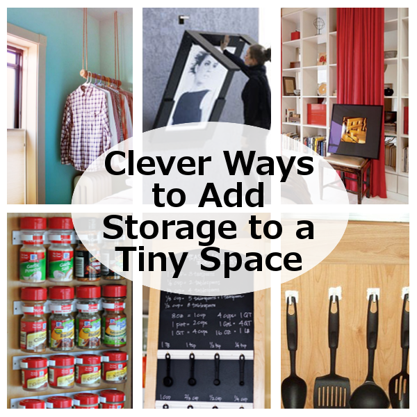 Clever Ways to Add Storage to a Tiny Space