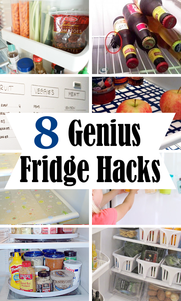 8 Genius Fridge Hacks
