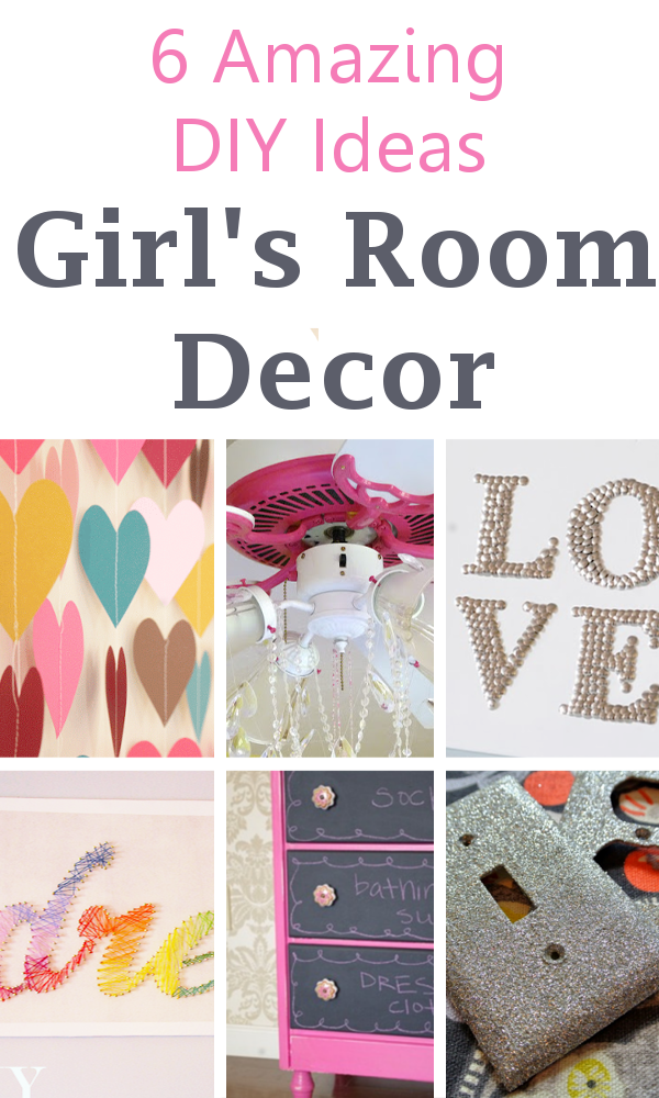 Amazing DIY Projects For a Girls Room