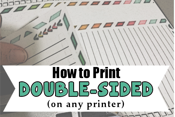 How to Print Double-Sided on Any Printer