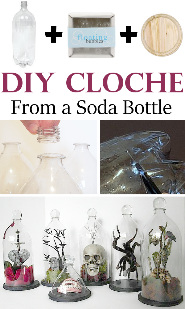 Diy Cloche From a Soda Bottle