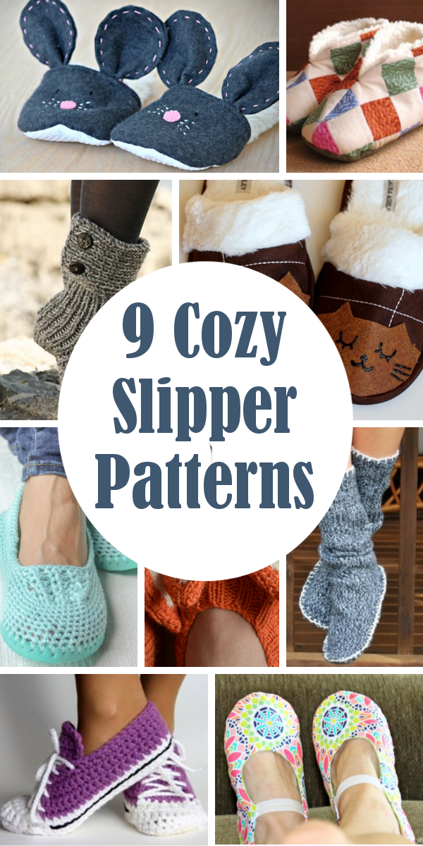 9 Cozy Slipper Patterns