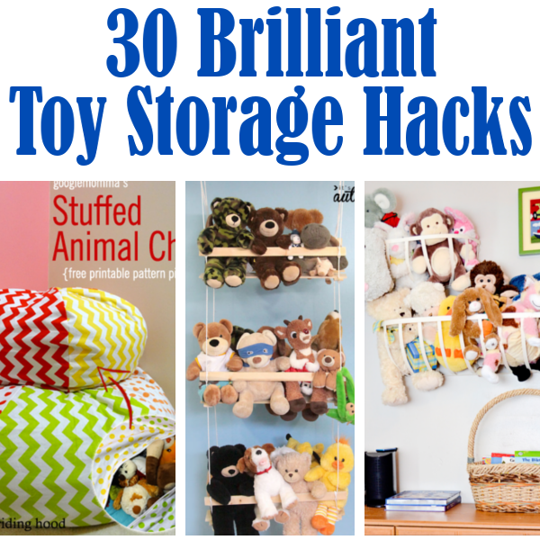 30 Brilliant Toy Storage Hacks. – DIY Home Sweet Home