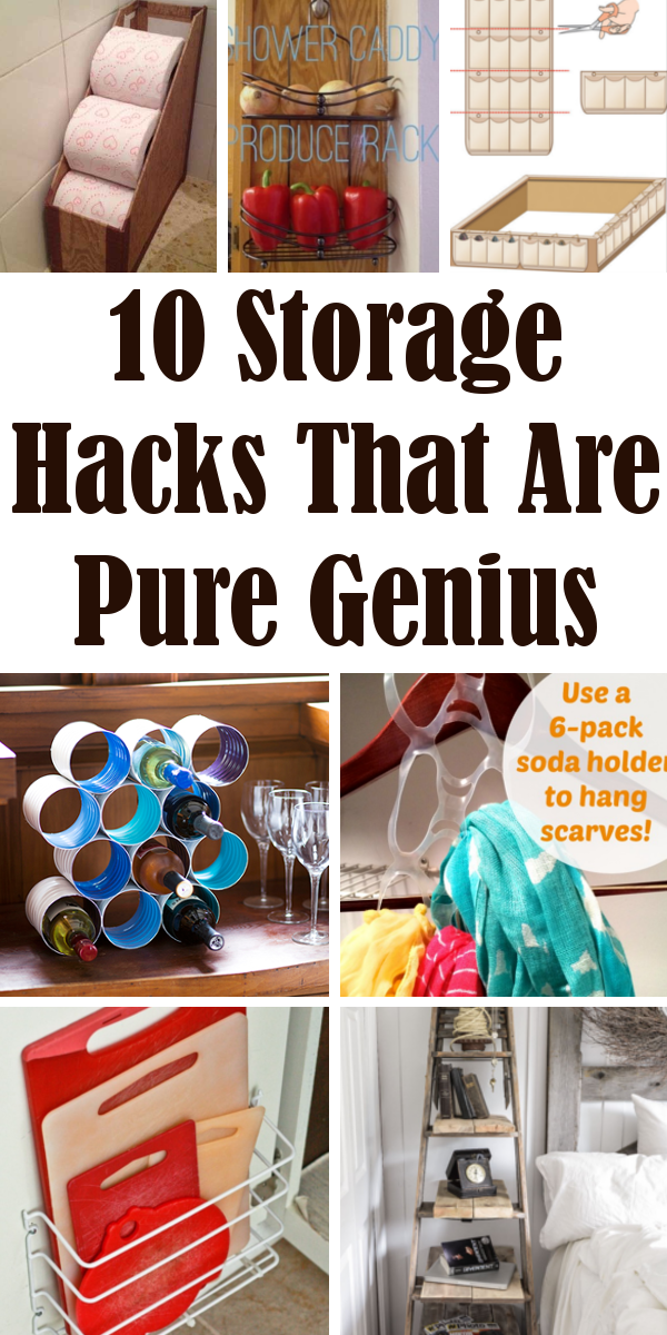 10 Storage Hacks That Are Pure Genius