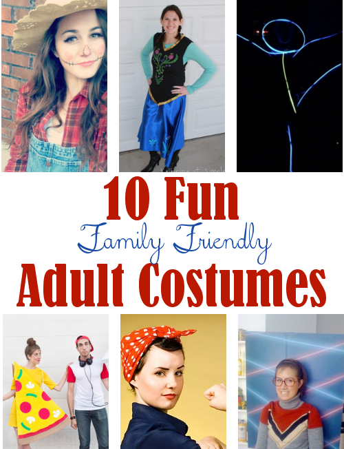 10 Fun & Simple Adult Halloween Costumes