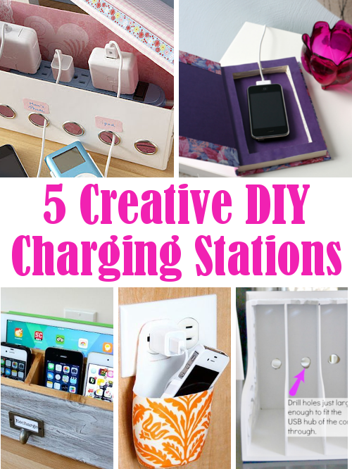 5 Creative Diy Charging Stations
