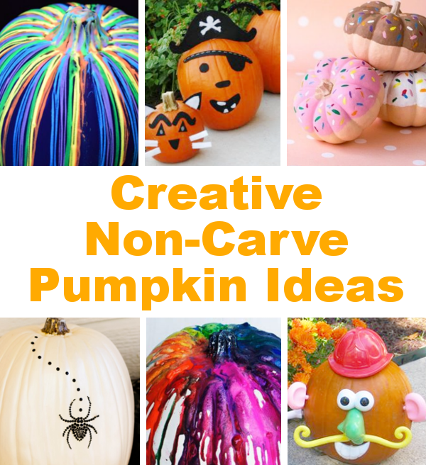 7 Creative Non-Carve Pumpkin Ideas