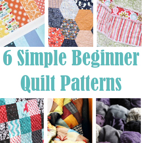 6 Simple Beginner Quilt Patterns
