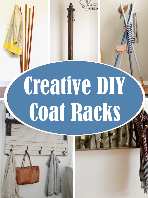 5 Creative Coat Rack Tutorials