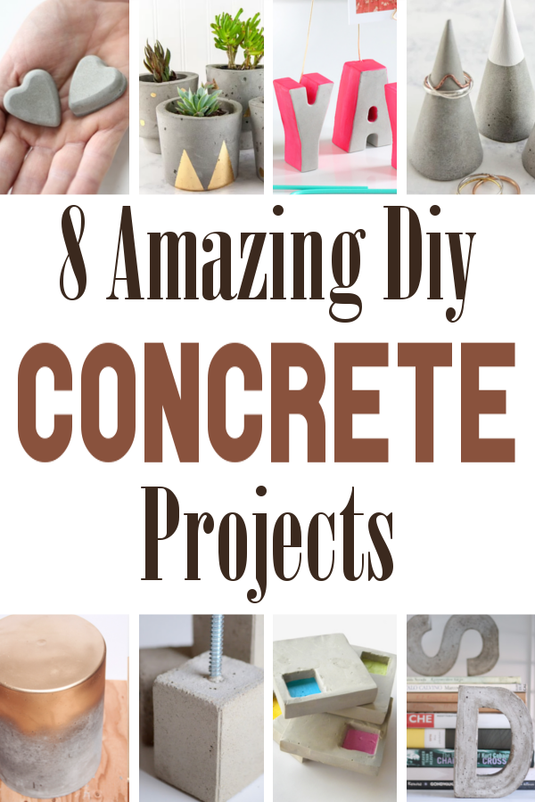 8 Amazing DIY Concrete Projects