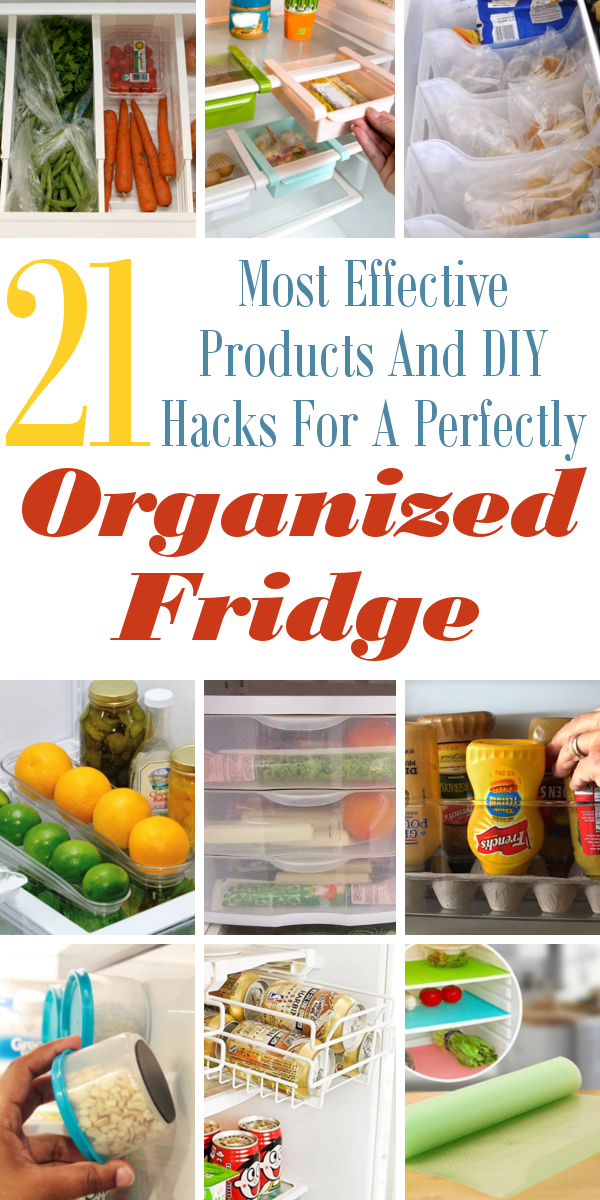 21 Most Effective Products And DIY Hacks For A Perfectly Organized Fridge