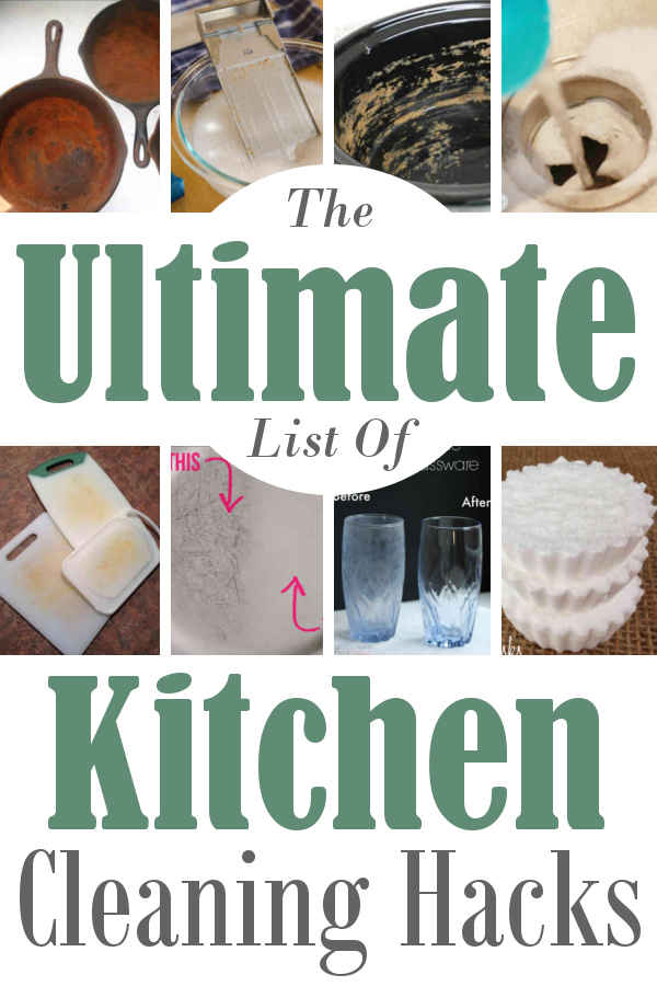 The Ultimate List Of Kitchen Cleaning Hacks