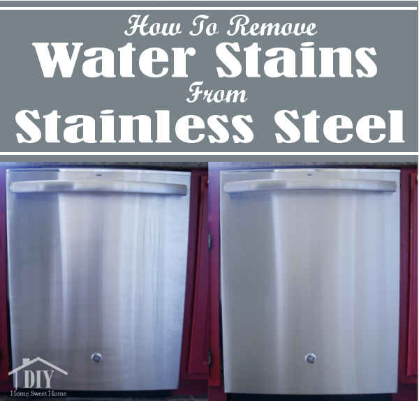 How To Clean Water Stains on Stainless Steel