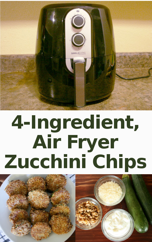 4-Ingredient, Air Fryer Zucchini Chips – And A GIVEAWAY!