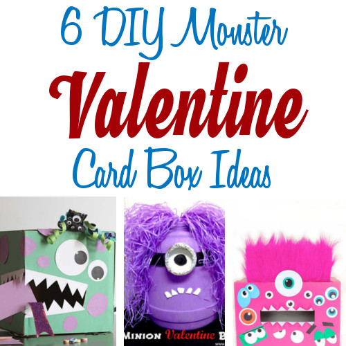 DIY Monster Valentine Boxes