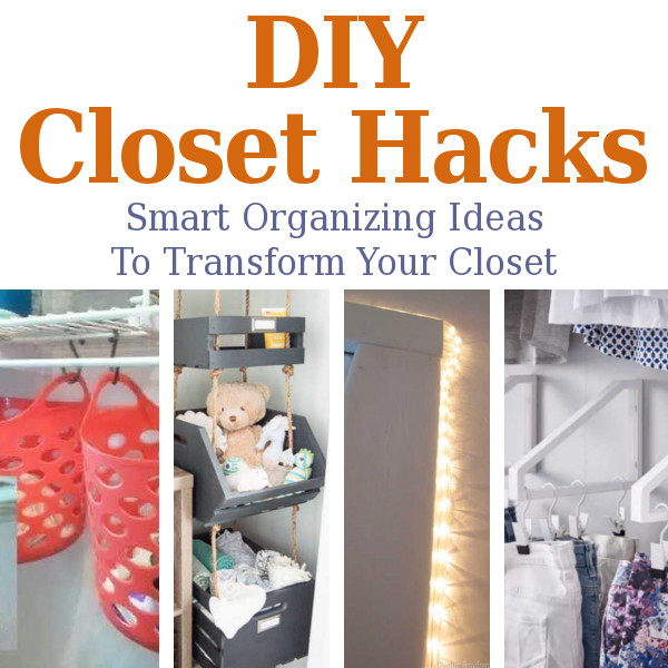 Diy Closet Organizer Ideas