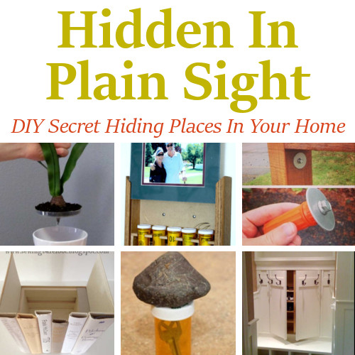 Hiding In Plain Sight – DIY Secret Hiding Places In Your Home