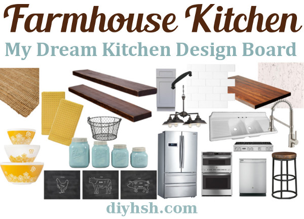Dream Kitchen Design Board