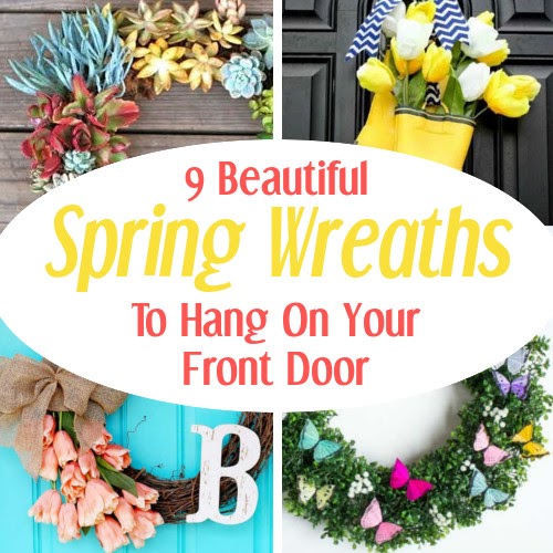 9 Beautiful DIY Spring Wreaths