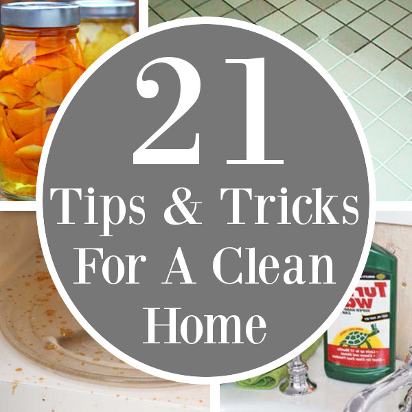 21 Spring Cleaning Tips & Tricks