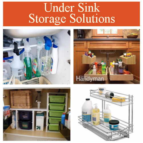 Check Out These Under Kitchen Sink Storage Hacks