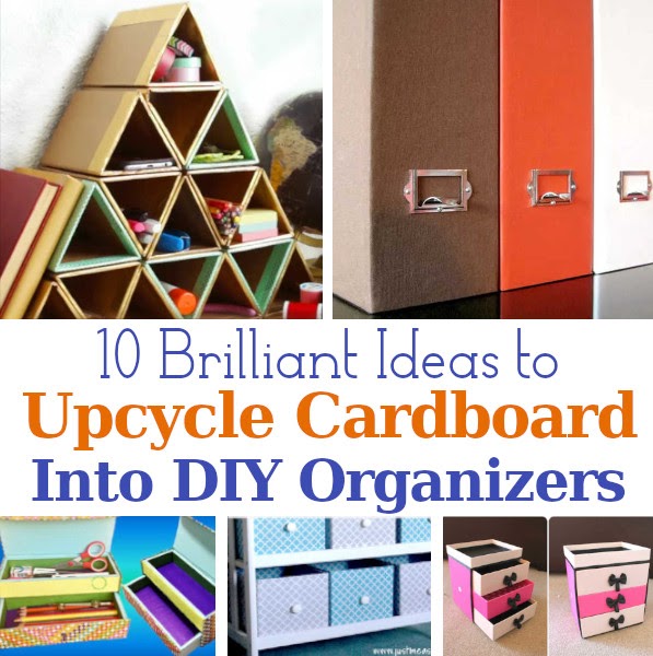 10 Brilliant DIY Organizers From Recycled Cardboard