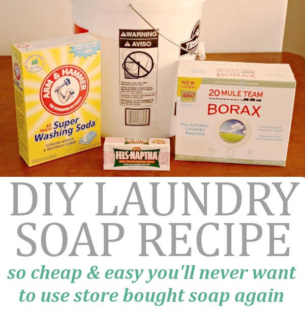 DIY Laundry Soap
